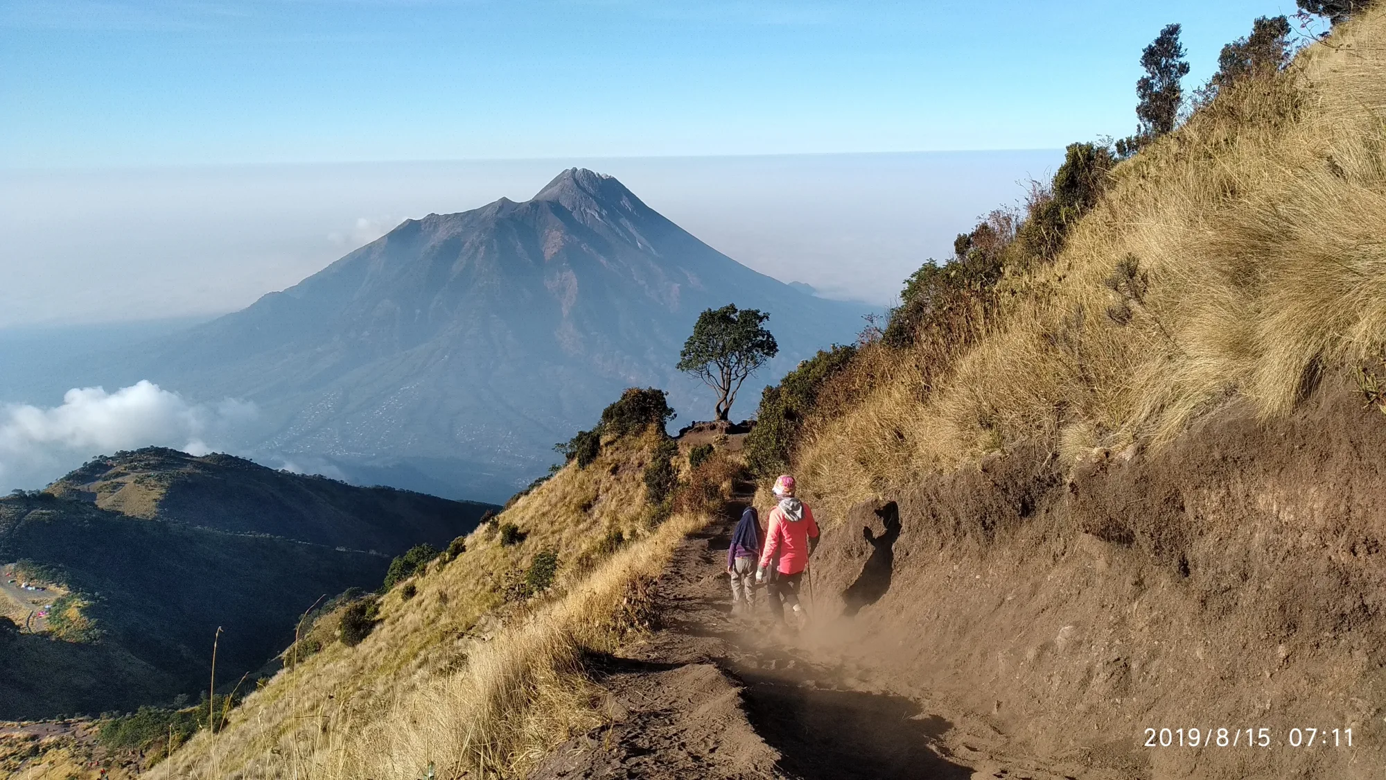 Trekking To Mount Merbabu